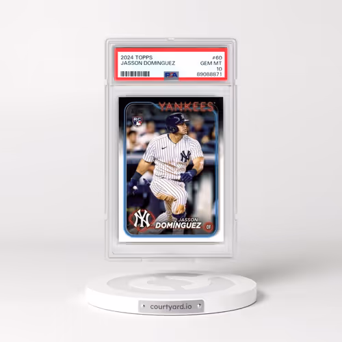 2024 Topps #60 Jasson Dominguez (PSA 10 GEM MINT)