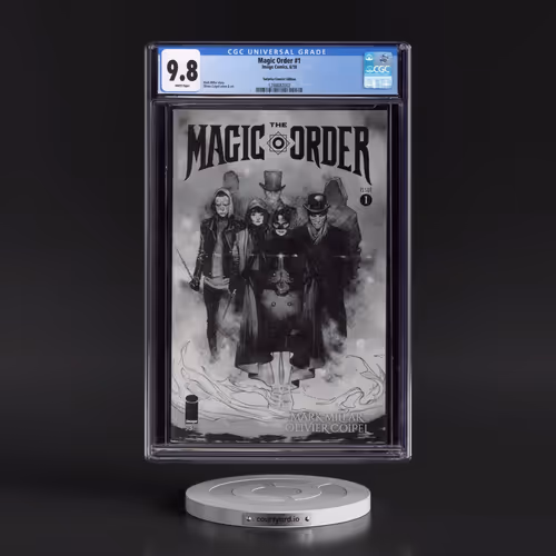 Magic Order #1 CGC 9.8 White Pages (Image Comics, 6/18) - Universal Surprise Comics! Edition