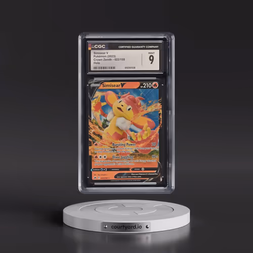 2023 Crown Zenith #022/159 Simisear V - Holo (CGC 9 MINT)