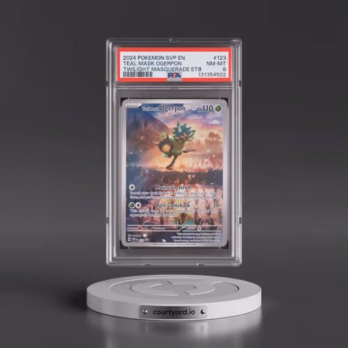 2024 Pokémon Svp EN-SV Black Star Promo #123 Teal Mask Ogerpon - Twilight Masquerade Elite Trainer B