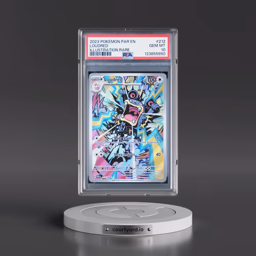 2023 Pokémon Par EN-Paradox Rift #212 Loudred - Illustration Rare (PSA 10 GEM MINT)