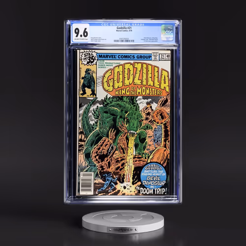 Godzilla #21 CGC 9.6 Off-white to White Pages (Marvel Comics, 4/79) - Universal