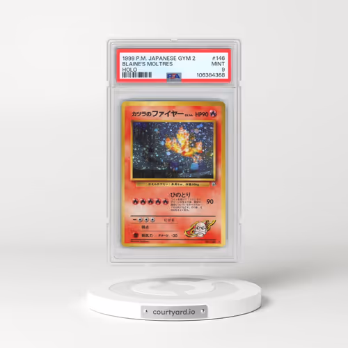 1999 Pokémon Gym 2 #146 Blaine's Moltres - Holo (PSA 9 MINT)