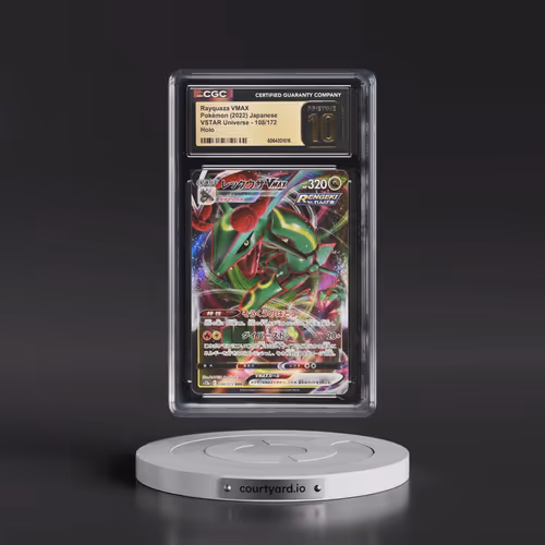 2022 VSTAR Universe #108/172 Rayquaza VMAX - Holo (CGC 10 PRISTINE)