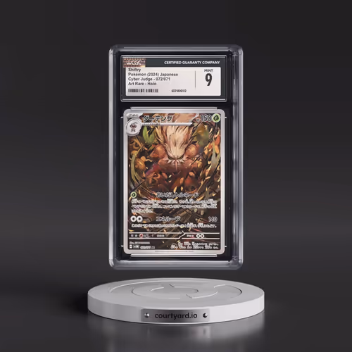 2024 Pokémon Sv5m-Cyber Judge #072 Shiftry - Art Rare (CGC 9 MINT)