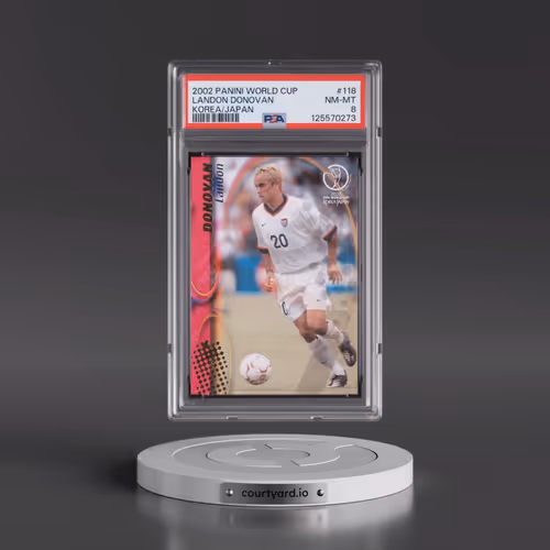 2002 Panini World Cup Korea/Japan #118 Landon Donovan (PSA 8 NM-MT)