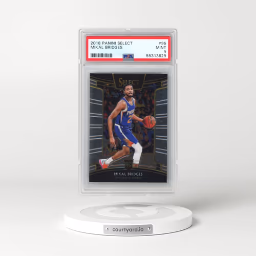 2018 Panini Select #95 Mikal Bridges (PSA 9 MINT)