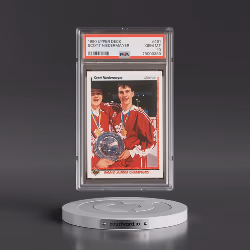 1990 Upper Deck #461 Scott Niedermayer (PSA 10 GEM MINT)