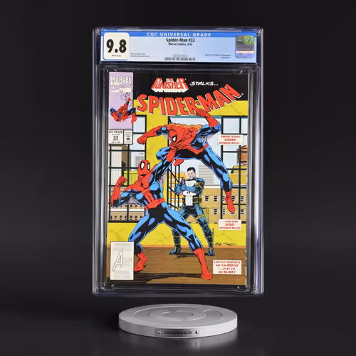 Spider-Man #33 CGC 9.8 White Pages (Marvel Comics, 4/93) - Universal