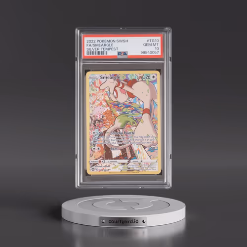 2022 Pokémon Sword & Shield Silver Tempest #TG10 Smeargle - Full Art (PSA 10 GEM MINT)