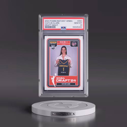 2024 Panini Instant WNBA Draft Night #DN1 Caitlin Clark (PSA 10 GEM MINT)