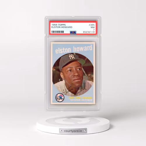1959 Topps #395 Elston Howard (PSA 7 NM)