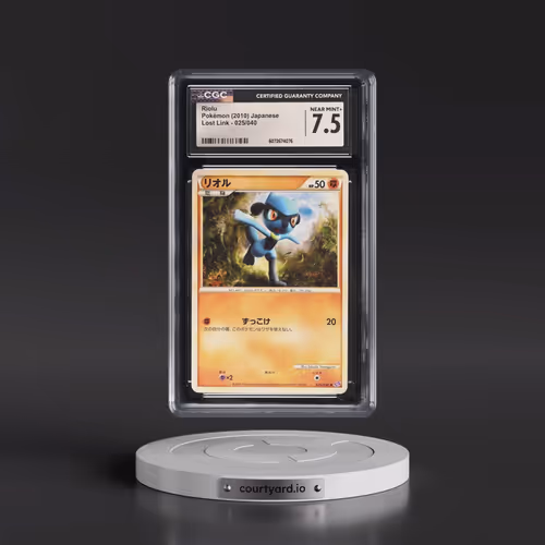 2010 Lost Link #025/040 Riolu (CGC 7.5 NM+)