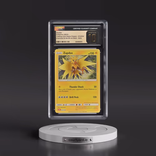 2023 Trading Card Game Classic - CLV, CLC, CLB #012/034 Zapdos - Charizard & Ho-Oh ex Deck - CLC