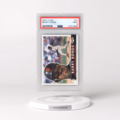 2001 Fleer #31 Barry Bonds (PSA 9 MINT)
