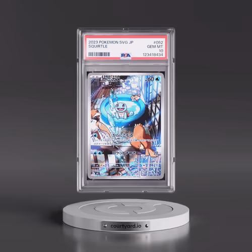 2023 Pokémon Svg-Venusaur & Charizard & Blastoise Special Deck Set EX #052 Squirtle (PSA 10 GEM MINT