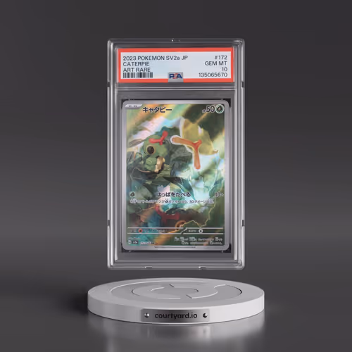 2023 Pokémon Sv2a-Pokemon 151 #172 Caterpie - Art Rare (PSA 10 GEM MINT)