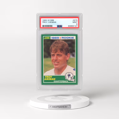 1989 Score #270 Troy Aikman (PSA 9 MINT)