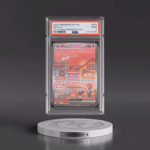 2023 Pokémon Svp EN-SV Black Star Promo #053 Mew EX - Holo 151 Ultra-Premium Collection (PSA 9 MINT)