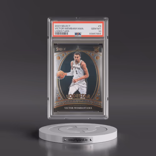 2023 Panini Select Lodestars #9 Victor Wembanyama (PSA 10 GEM MINT)