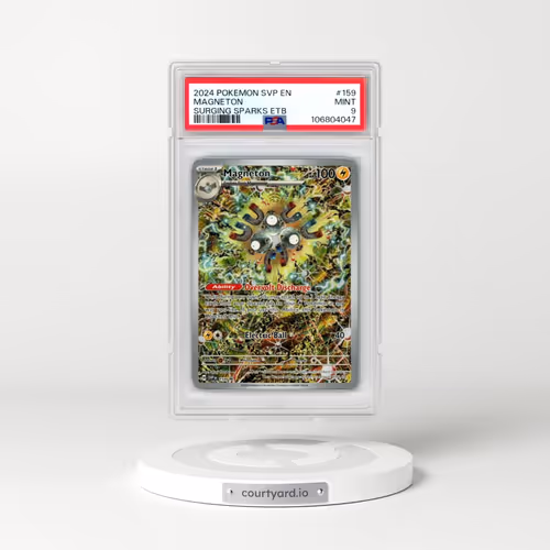 2024 Pokémon Svp EN-SV Black Star Promo #159 Magneton - Surging Sparks Elite Trainer Box (PSA 9 MINT