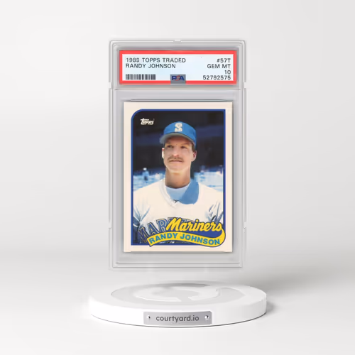 1989 Topps Traded #57T Randy Johnson (PSA 10 GEM MINT)