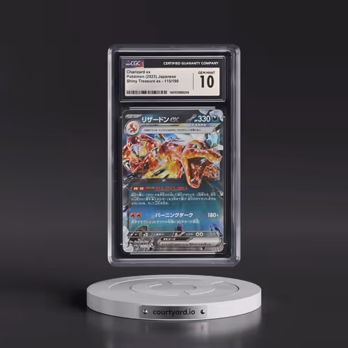2023 Shiny Treasure ex #115/190 Charizard ex - Holo (CGC 10 GEM MINT)