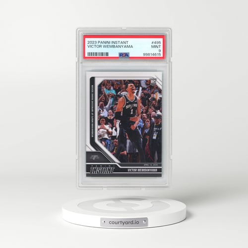 2023 Panini Instant #495 Victor Wembanyama (PSA 9 MINT)