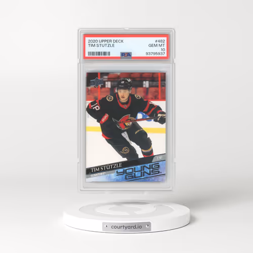 2020 Upper Deck #482 Tim Stutzle (PSA 10 GEM MINT)