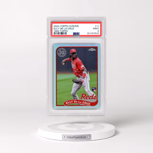 2024 Topps Chrome 1989 Topps Baseball #11 Elly de La Cruz (PSA 9 MINT)