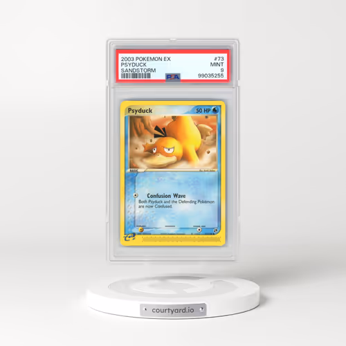 2003 Pokémon EX Sandstorm #73 Psyduck (PSA 9 MINT)