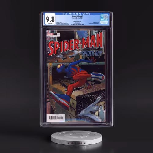 Spider-Man #7 CGC 9.8 White Pages (Marvel Comics, 6/23) - Universal Ramos Variant Cover