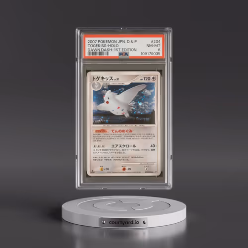 2007 Pokémon Diamond & Pearl Dawn Dash #204 Togekiss - 1st Edition Holo (PSA 8 NM-MT)