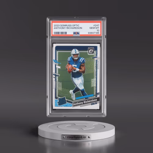 2023 Panini Donruss Optic #247 Anthony Richardson (PSA 10 GEM MINT)