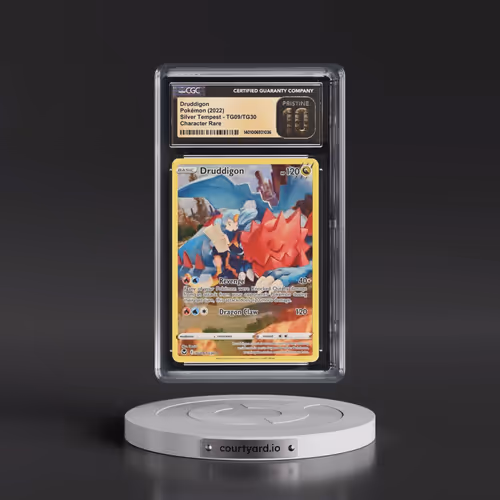 2022 Silver Tempest #TG09/TG30 Druddigon - Trainer Gallery Holo (CGC 10 PRISTINE)