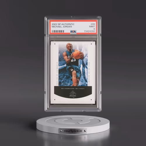 2002 SP Authentic #99 Michael Jordan (PSA 9 MINT)
