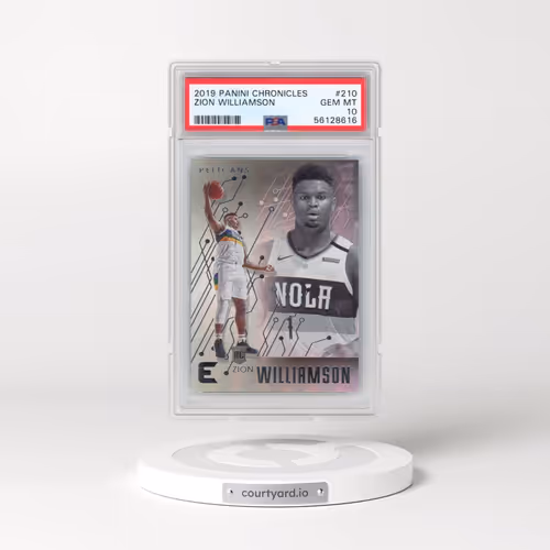 2019 Panini Chronicles #210 Zion Williamson (PSA 10 GEM MINT)