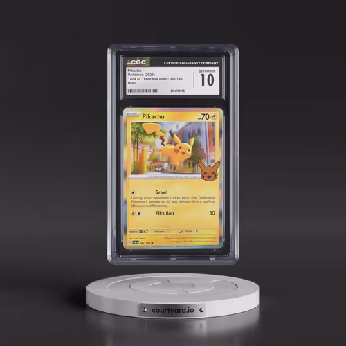 2023 Pokémon Trick or Trade #062 Pikachu (CGC 10 GEM MINT)