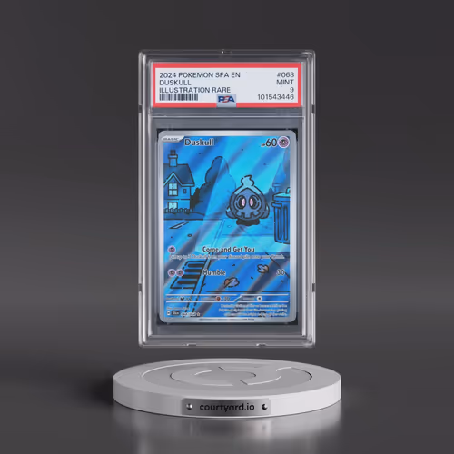 2024 Pokémon Sfa EN-Shrouded Fable #068 Duskull - Illustration Rare (PSA 9 MINT)