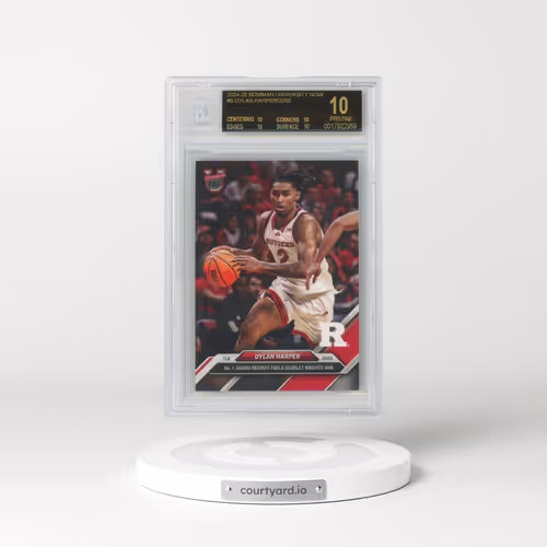 2024-25 Bowman U Now #5 Dylan Harper (BGS 10 PRISTINE)