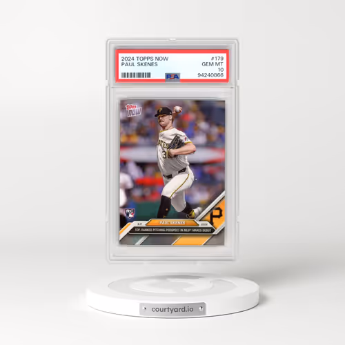 2024 Topps Now #179 Paul Skenes (PSA 10 GEM MINT)