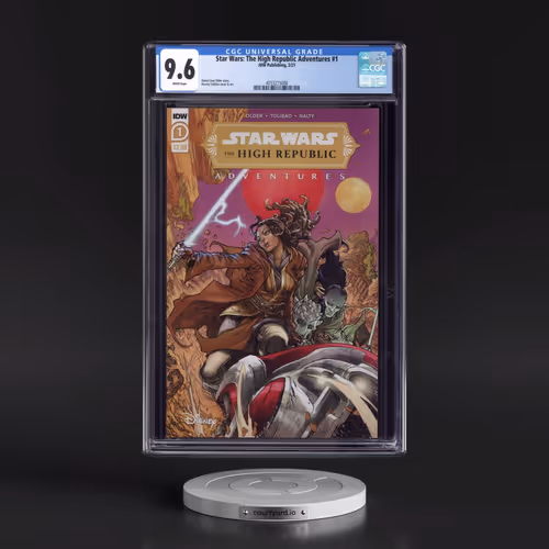 Star Wars: The High Republic Adventures #1 CGC 9.6 White Pages (IDW Publishing, 2/21) - Universal