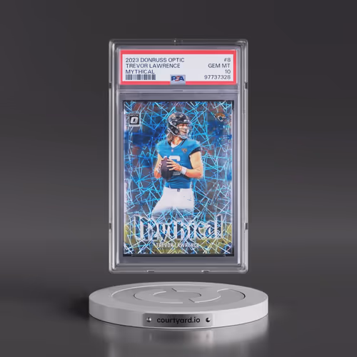 2023 Panini Donruss Optic Mythical #8 Trevor Lawrence (PSA 10 GEM MINT)