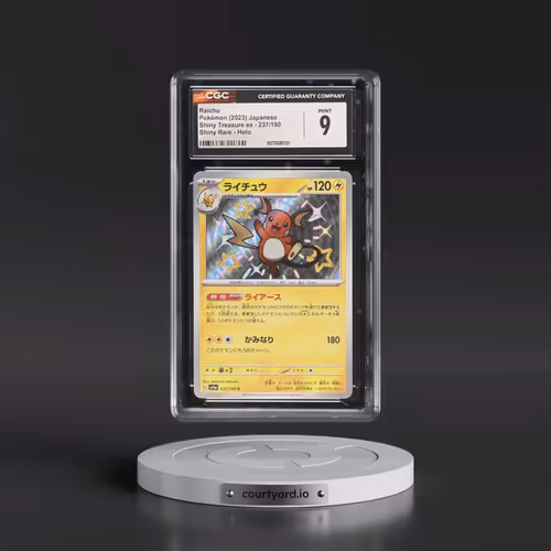 2023 Pokémon Sv4a-Shiny Treasure EX #237 Raichu - S (CGC 9 MINT)