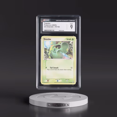 2005 EX Emerald #70/106 Treecko (CGC 9 MINT)