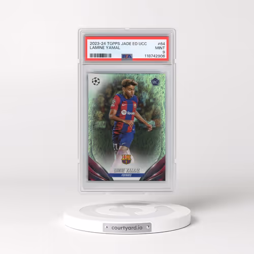 2023-24 Topps Jade Edition UEFA Club Competitions #64 Lamine Yamal (PSA 9 MINT)