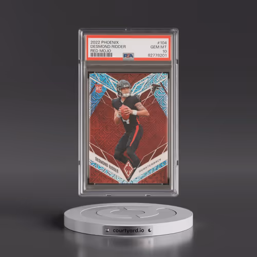 2022 Panini Phoenix #104 Desmond Ridder - Red Mojo (PSA 10 GEM MINT)