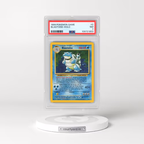 1999 Pokémon Game #2 Blastoise - Holo (PSA 7 NM)