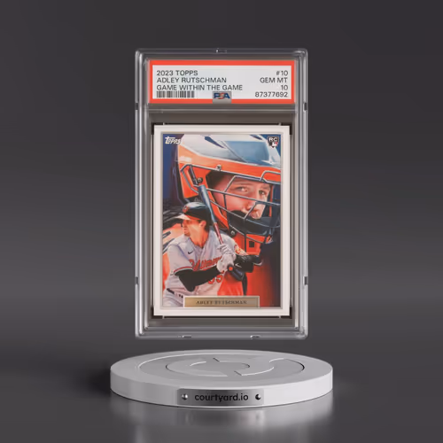 2023 Topps Game Within the Game #10 Adley Rutschman (PSA 10 GEM MINT)