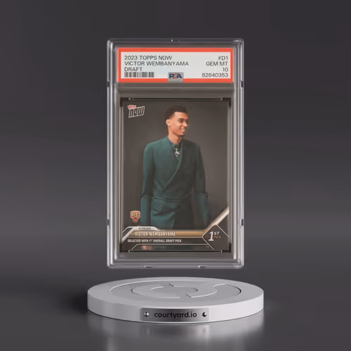 2023 Topps Now Draft #D1 Victor Wembanyama (PSA 10 GEM MINT)
